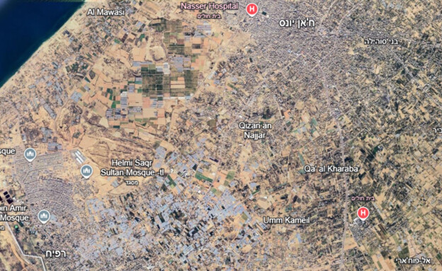 התיעוד המעודכן (צילום: google earth) התיעוד המעודכן (צילום: google earth)