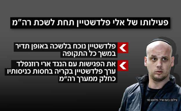 פעילותו של אלי פלדשטיין תחת לשכת רה