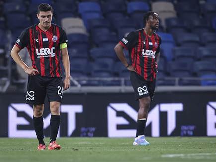 שחקני הפועל חיפה מאוכזבים (דני מרון)