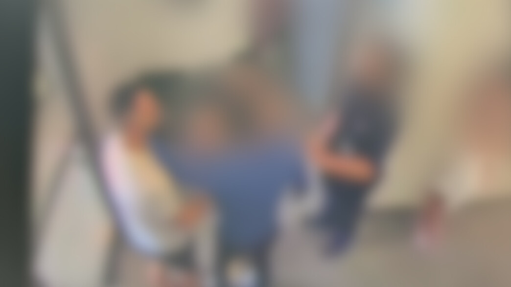 האלימות במרפאת בטרם באילת (צילום: ללא)
