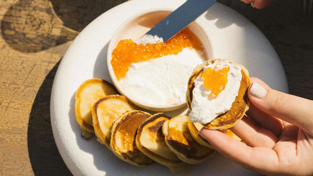 דלי וינו. בליני וקוויאר דלי וינו. בליני וקוויאר