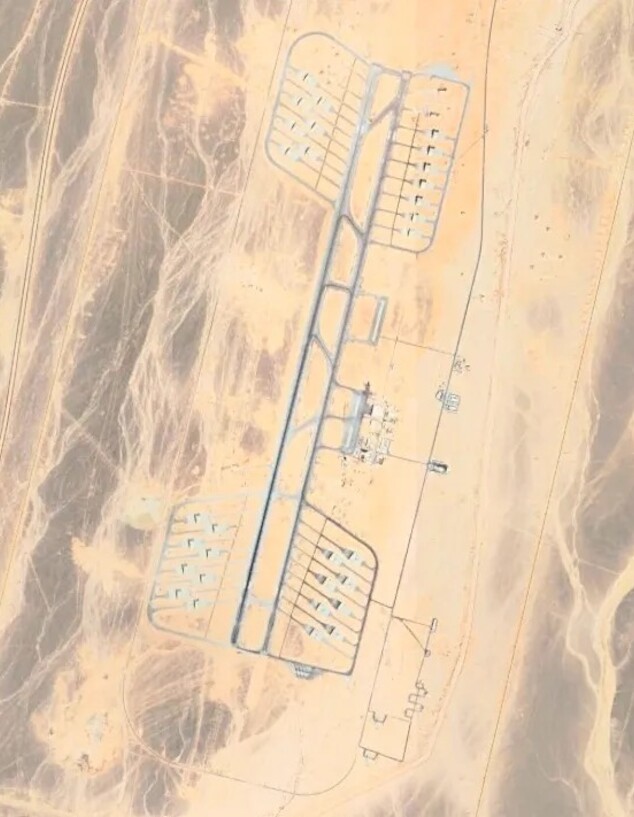 בסיס האוויר ואדי אבו ריש במצרים (צילום: google earth) בסיס האוויר ואדי אבו ריש במצרים (צילום: google earth)