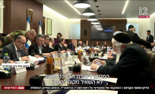 הדיון הסוער בקבינט 