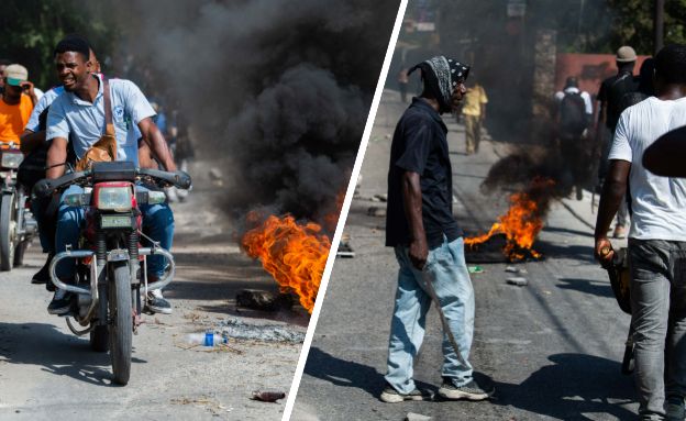 האיטי כנופיות מתיחות פוליטית (צילום: CLARENS SIFFROY, getty images)