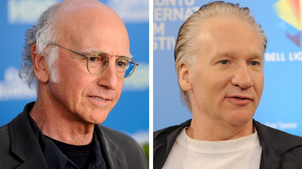 ביל מאהר ולארי דיוויד ביל מאהר ולארי דיוויד