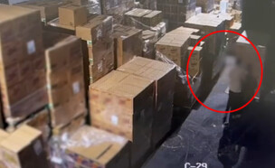 תיעוד הגניבה בתלפיות (צילום: דוברות המשטרה)