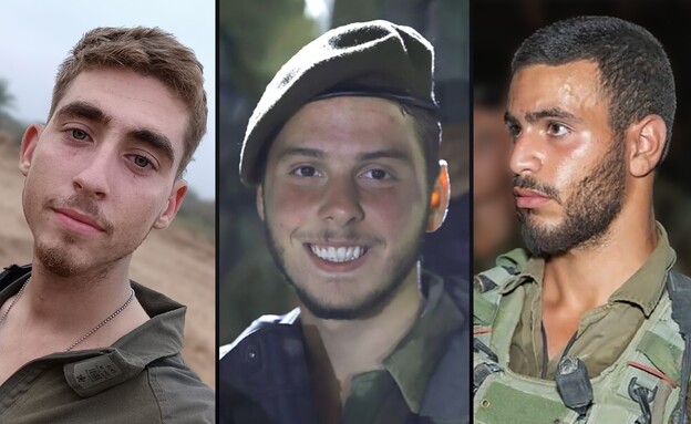 סרן ליאל חיו, סמל אחיה דסקל וסמל ערן אלוני (צילום: עובדה)