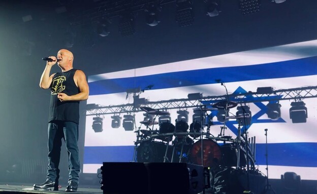 להקת דיסטרבד בישראל (צילום: עומר כהן)
