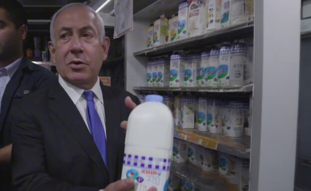 בנימין נתניהו מתחייב להורדת מחירים בקמפיין הבחירות (צילום: מתוך עמוד הטיקטוק של בנימין נתניהו)