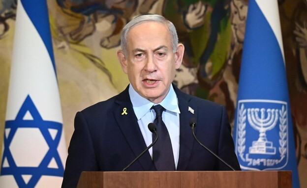 בנימין נתניהו בטקס