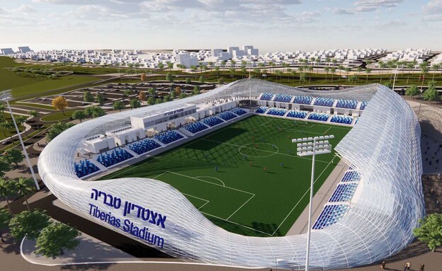 אצטדיון טבריה תמונה 22 - אצטדיון טבריה (הדמיה: אדריכל אמיר בודק)