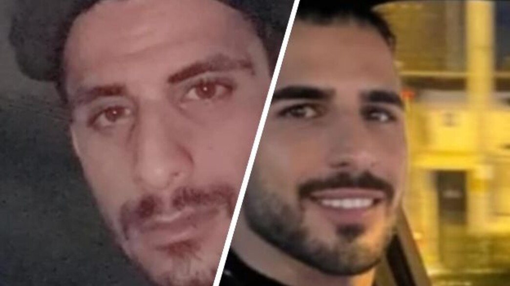 מימין: דניאל הגנזאר, אחיו למחצה של אופז אליאס ז"ל