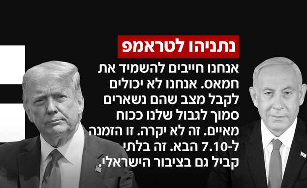 נתניהו לטראמפ
