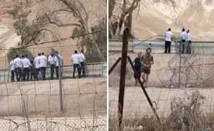 חוות התנינים פצאל מטיילים במקום (צילום: פרטי)