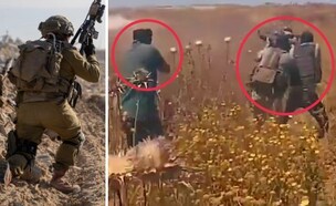 הלחימה ברצועה (צילום: רשתות חברתיות לפי סעיף 27א' | דובר צה"ל)