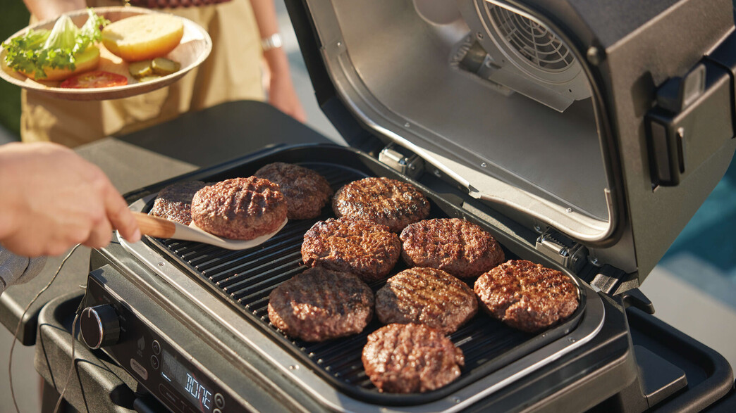 הגריל מעשנה החיצוני של נינג'ה 