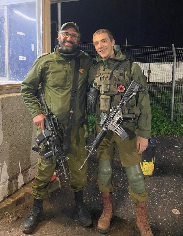 מפגש משפחתי בגבול הצפון. ד