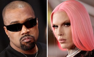 ג'פרי סטאר, קניה ווסט (צילום: סטאר: Amy Sussman | ווסט: Matt Winkelmeyer/Getty Images for The Recording Academy, GettyImages)