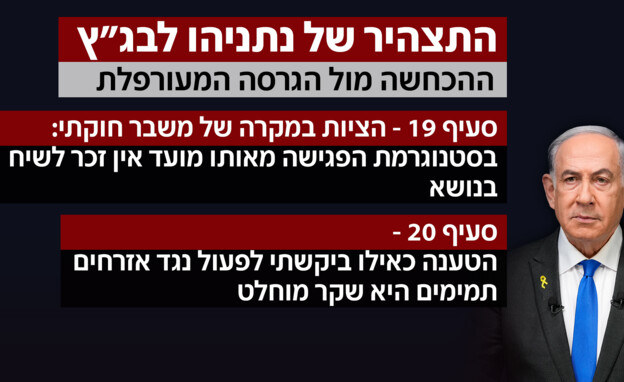 התצהיר של נתניהו לבג