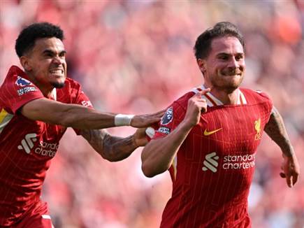 מקאליסטר השלים מהפך עם גול גדול (GETTY)