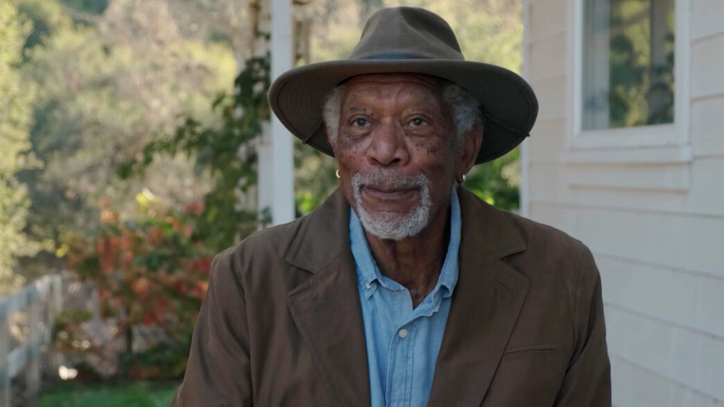 בזמן הקורונה: מורגן פרימן מצטלם לפרסומת ישראלית בזמן הקורונה: מורגן פרימן מצטלם לפרסומת ישראלית