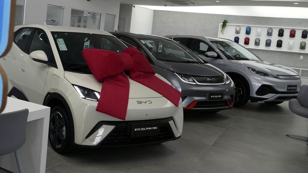 מכונית חשמלית סינית של BYD