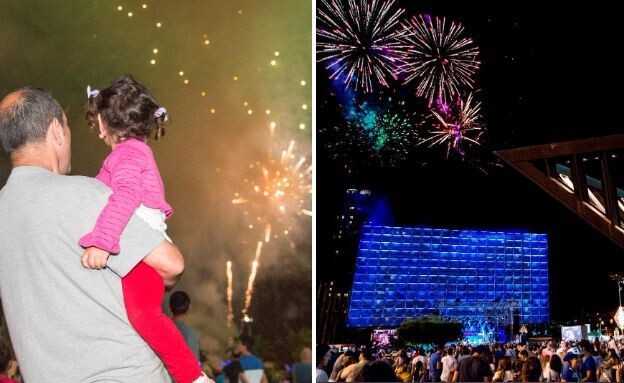 זיקוקים 2025 (צילום: דוברות עיריית פתח תקווה/כפיר בולוטין)