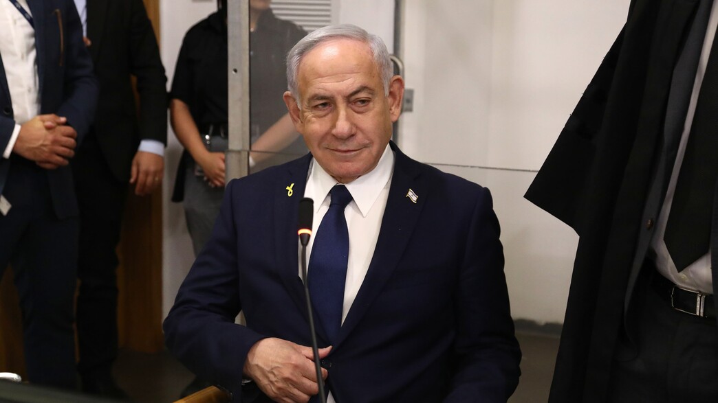 ראש הממשלה בנימין נתניהו בדיון בבית המשפט 