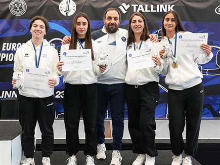 נבחרת הנשים. הצליחה להפתיע (Team Bizzi) (צילום: ספורט 5)