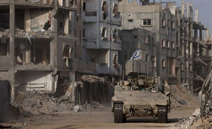 פעילות כוחות צה"ל ברצועת עזה (צילום: reuters)