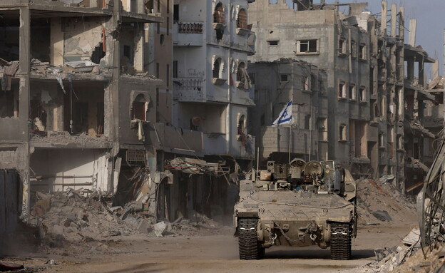 פעילות כוחות צה"ל ברצועת עזה (צילום: reuters)