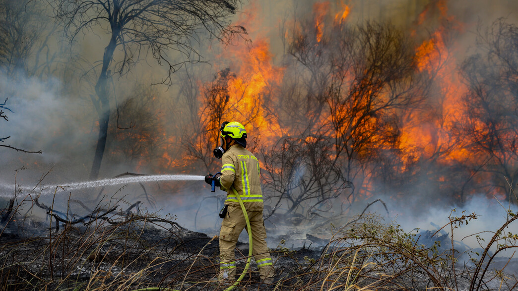 שרפה פרצה סמוך למסילת ציון שרפה פרצה סמוך למסילת ציון