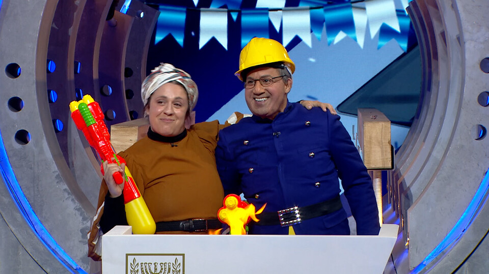אסי כהן (צילום: ארץ נהדרת, קשת 12)