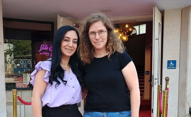 מאחורי הקלעים בטקס יום הזיכרון הישראלי-פלסטיני המשותף ביפו (צילום: יוגב כרמל, N12)