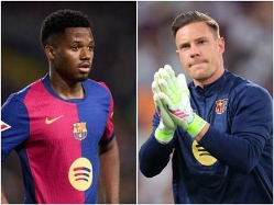 מהפכה בהרכב. פאטי וטר שטגן (GETTY) (צילום: ספורט 5)