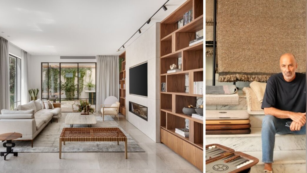 ראיון, אריק בן שמחון באולם התצוגה ג