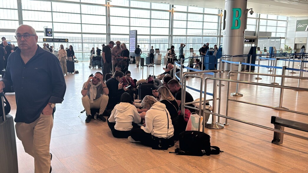 מחיר הפגיעה: תורי ענק בנתב"ג - וביטולי החברות