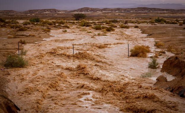 שטפונות בדרום בעקבות מזג האוויר הסוער שטפונות בדרום בעקבות מזג האוויר הסוער