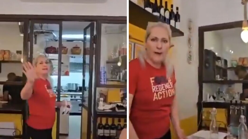 נזרקו ממסעדה בנאפולי נזרקו ממסעדה בנאפולי