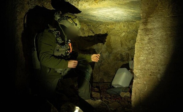 פלגת הס"פ בפעילות בסוריה (צילום: דובר צה"ל)