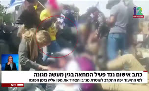 כתב אישום נגד פעיל המחאה בגין מעשה מגונה