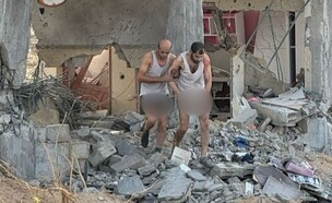 מחבלי חמאס נכנעים במרחב רפיח (צילום: דובר צה"ל)