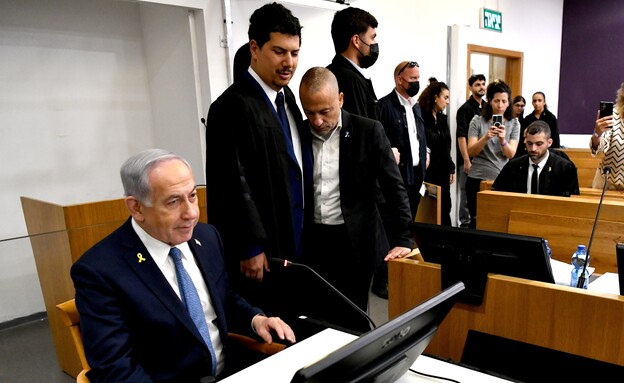 עדות נתניהו - היום ה28  (צילום: ראובן קסטרו)