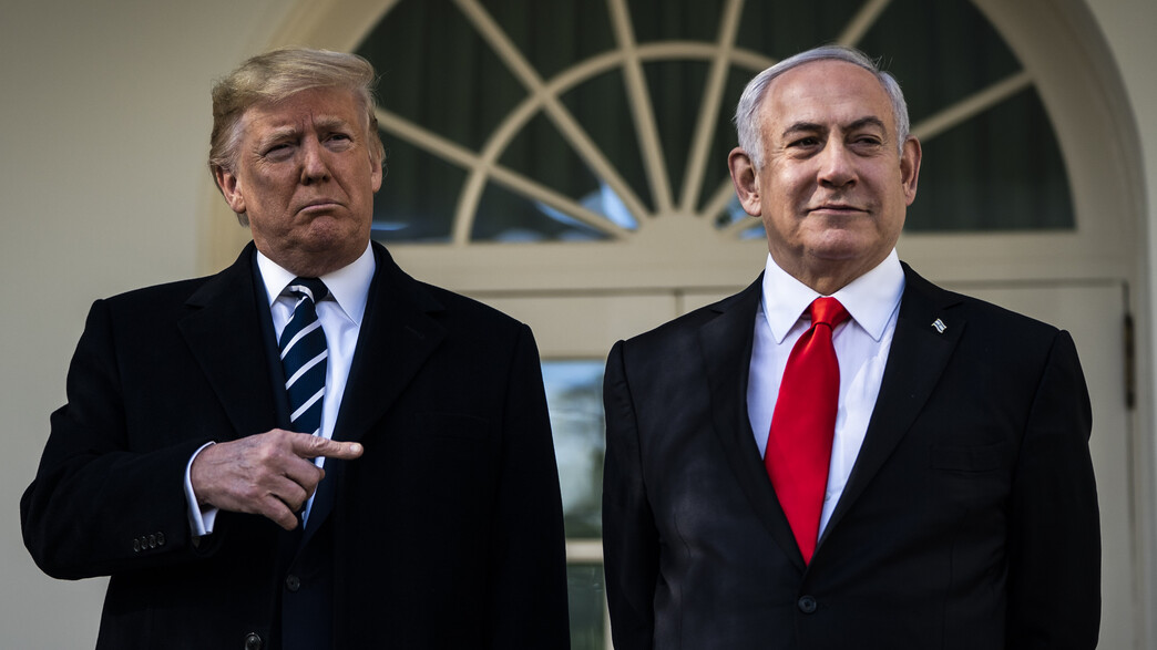 דונלד טראמפ, בנימין נתניהו דונלד טראמפ, בנימין נתניהו