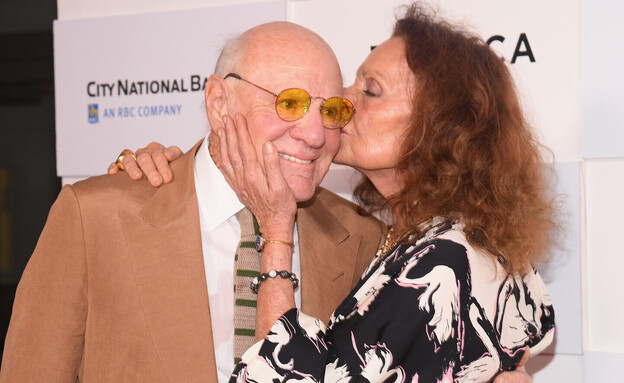 דיאן פון פירסטנברג ובארי דילר (צילום: Gary Gershoff/WireImage, GettyImages)