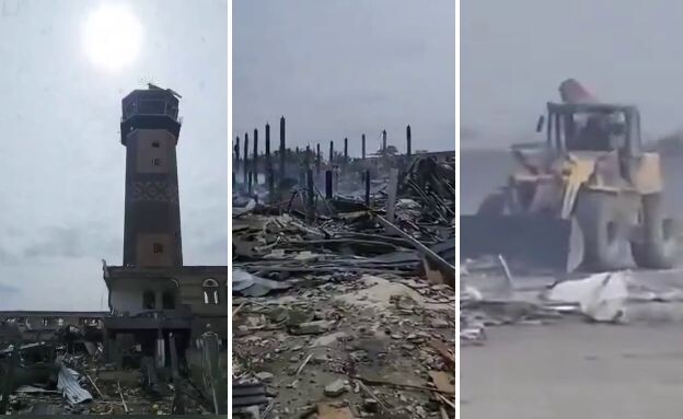 התקיפות הישראליות על שדה התעופה בצנעא בירת תימן