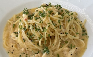 פסטה סרטנים. לולו קיבוצטריה (צילום: ריטה גולדשטיין, mako אוכל)