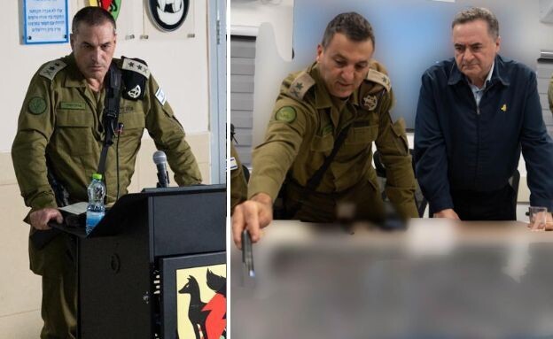 שר הביטחון, מפקד הפיקוד והרמטכל בפיקוד הדרום (צילום: שירה קינן, משרד הביטחון | דובר צה