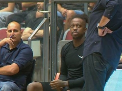 דאגה בעפולה. בראון (צילום: ספורט 5)