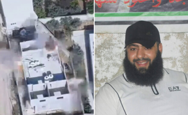 תיעוד החיסול של נור ביטאוי באיו"ש (צילום: דובר צה"ל)